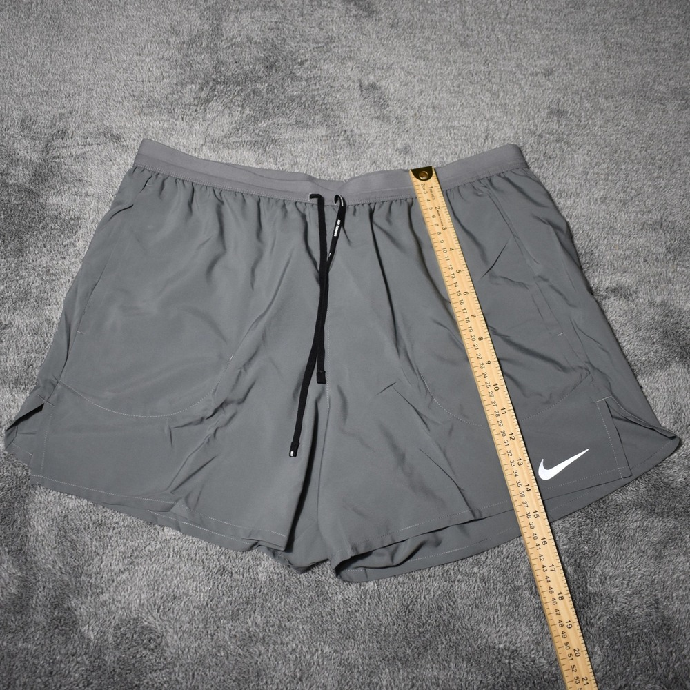 Nike Flex Stride Dri-FIT 5" Brief-Lined Running Shorts Men's XL Smoke Grey NWT - Picture 4 of 9